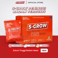 S-Grow Susu Peninggi Badan Terbaik Free Skipping &amp; Meteran