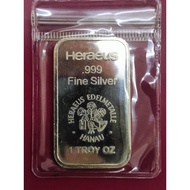 [1oz 999] Heraeus 999 Silver Bar 1oz #Coin #Bar