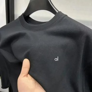 2025 Fashion Women T-shirt Brand Short Sleeve Alo Print Tshirt Clothing Tee Luxury Men T Shirt Print