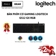 Logitech G512 GX RGB gaming mechanical keyboard, USB 2.0 port - GENUINE PRODUCTS -