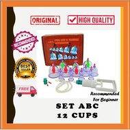 |BEKAM| ORIGINAL Cupping Set ABC 12 cups/ Set ABC Cup Bekam |ACUPUNTURE|