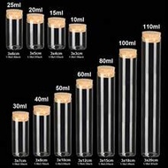 12pcs/Set Diameter 3cm10ml/15ml/20ml/25ml/30ml/40ml/50ml/60ml/80ml/100ml/110ml Transparent Glass Tes