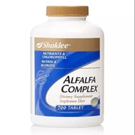 SHAKLEE ALFAFA 330 Tablet 700 Tablet