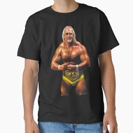 Flex F169 Hulk Hogan, Oil On beludru By Jorge Torrones Ver3 Classic T-Shirt Unisex Round Neck T-Shir