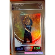 DAMIAN LILLARD 2019 Panini Certified Gold team NBA card (BYCC-10)