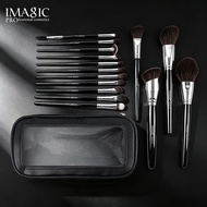IMAGIC 15 Makeup Brushes Blush Brush Eyeshadow Brush Loose Powder Brush Concealer Brush Makeup Brush