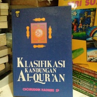 KLASIFIKASI KANDUNGAN AL QURAN.CHOIRUDDIN HADHIRI SP