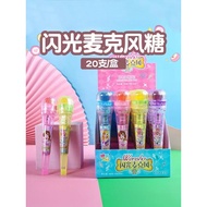 Children's Day Toy Candy Microphone Influencer Creative Luminous Microphone Lollipop Flashing Light 