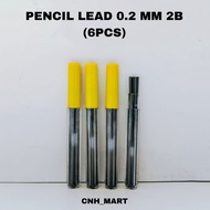 2.0mm Mechanical Pencil Lead - 2B Mechanical Pencil Lead 6Pcs
