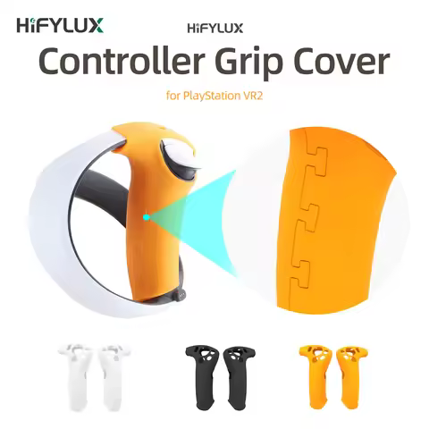 Hifylux PSVR2 Sense Controller Grip Cover Skin VR Silicone Protective Case Sleeve Accessories for Pl
