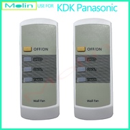 Suitable for KDK Panasonic wall FAN Remote Control