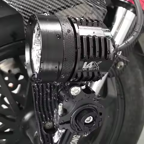 1/2PCS Motocycle Fog Lights 8000LM Moto Spotlight Waterproof Flash Motos Bulb Super Bright 12V Unive