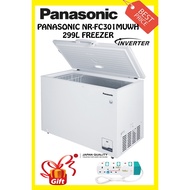 PANASONIC CHEST FREEZER 299L INVERTER NR-FC301MUWM FREEZER 2IN1 FRIDGE @ FREEZER