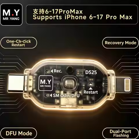 YCS M.Y D525 One Click DFU Tool Dual Interface for iPhone 6-17 Pro Max Series Recovery Mode Restart