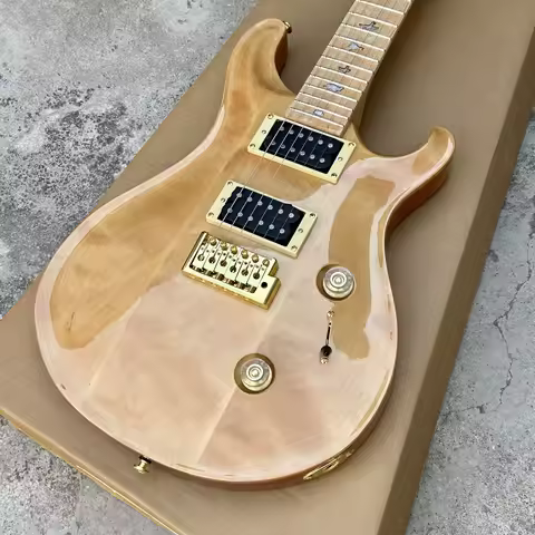 NEW PRS Electric Guitar Carved maple top mahogany body gold hardware