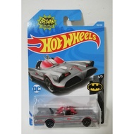 Batman Classic TV series Hotwheel Metal car Silver die cast