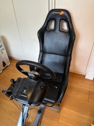 Playseat Evolution Racing Simulator with Logitech G27 Wheel
