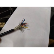 Screen cable contains 7 + Ground 28 Awg per meter