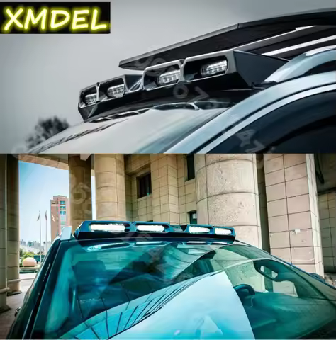 car styling high quality Searchlight for Ford Ranger Ranger T8 T9 roof spotlight LED four-eye ceilin