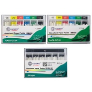 【Ready stock】160Pcs/pack Absorbent Paper Points Products 0.02 0.04 0.06 Taper