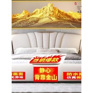 [48H Shipping] Bedside Painting Facing West New Style Back to Back with Golden Mountain Bedroom Beds
