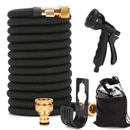 1 x Expandable Garden Hose 1 x Spray gun 1 x Adapter 1 x Storage Bag 25-100FT Heavy Duty 8 Modes Exp