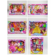 Barbie Doll Set For Children | Modern Pretty Girl Set | Anak Patung Barbie