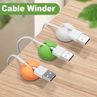 1 PC 5 Pcs Fixed Headset Cable Clip Self Adhesive Space-Saving Silicone Desktop Management Phone Cable Holder Simple Data Cable Hub