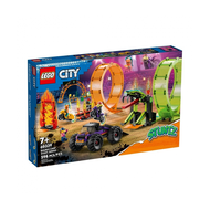 LEGO 樂高 城市系列 #60339  雙重環形跑道競技場 Double Loop Stunt Arena  1盒