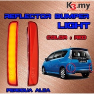 Perodua Alza 2014 Rear Bumper LED Reflector (Red)