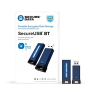 SecureData SecureUSB BT 8GB Hardware Encrypted USB 3.0 Flash Drive FIPS 140-2 Level 3 Unlock via Pho