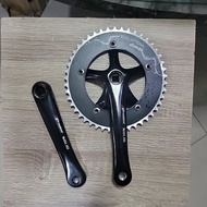 Crank fixie Prowheel Solid alloy - Prowheel Lasco Full aluminum - Crankset fixie Prowheel Lasco
