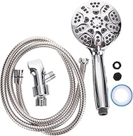 OSALADI 3 Sets Shower Hand Spray Set Shower Head Shower Sprayer Head Showers Spray Head Shower Sprinkler Head Clear Hamster House Bathroom Shower Nozzle High Pressure Filter Silica Gel