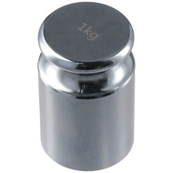 Silver 1000 g Calibration Weight Stainless Steel 1KG Scale Calibration Weight High Precision Gram We