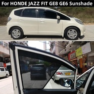 Suitable for HONDE JAZZ FIT GE8 GE6 2008-2013 car window sunshade,front and side door sun baffle,mes