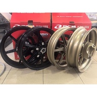 RCB SP800 ADV160 250/350 -14INCH SPORT RIM (2PCS)- BLACK/ BROWN