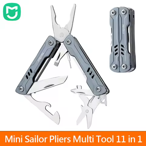 Mijia NexTool S11 Mini Sailor Pliers 11-In-1 Multitool Plier Knife Folding Pocket Screwdriver Scisso