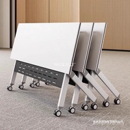 Conference Table Conference Hotel Foldable Training Mobile Combination Wheel Table Room Bench Chair 