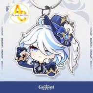 Genshin Impact Focalors Furina Acrylic Figure Pendant Keychain Model Collection Cosplay Gift
