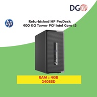 HP ProDesk 400 G3 Tower PC:  Intel Core i5-6500 3.2GHz