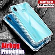 【Crystal Clear】For Huawei Nova 3i INE-LX1 LX1r LX2 LX2r Sydney 6353 Soft Rubber Gel Jelly Case Transparent Military Grade Full Protective Anti-Scratch Resistant Back Cover Skin