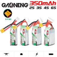 Gaoneng GNB 7.6HV-15.2HV 350mAh 70C 2S/3S/4S/6S Lipo Battery with XT30Plug GNB350/70 for Whoop & Mic
