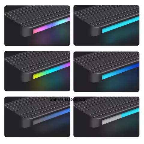 Retractable LED Light Automatic Electric Pedal Car Running Board Auto Side Steps for X5/X6/X7 Q5/Q7