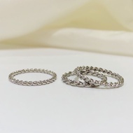 Platinum pt950 Korean Simple Style Ring