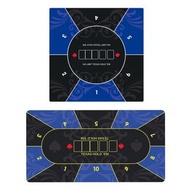Texas Hold’em Mat 德州撲克桌墊 natural rubber table top poker game casino poker blackjack poker chips show