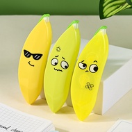 funny stationery stationery set cute stationery Banana Shape Correction Tape Large Capacity Correcti