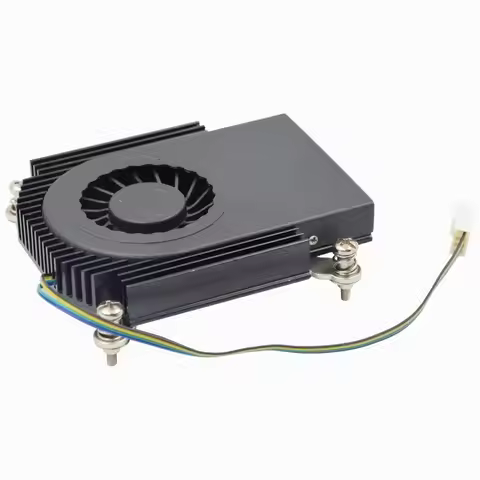 Ultra-Thin CPU Cooler for ITX Chassis HTPC Server Heat Sink Compatible with 1151/1150/1155/1156 Proc