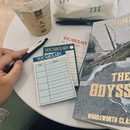 Fictional Vocabulary Note 40s