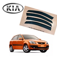 KIA RIO HATCHBACK 2005-2011 DOOR VISOR