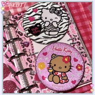 XDT 2Pcs Y2K Shiny Hello Kitty Badge, Kawaii Zebra Bapa Decor Gift KCP